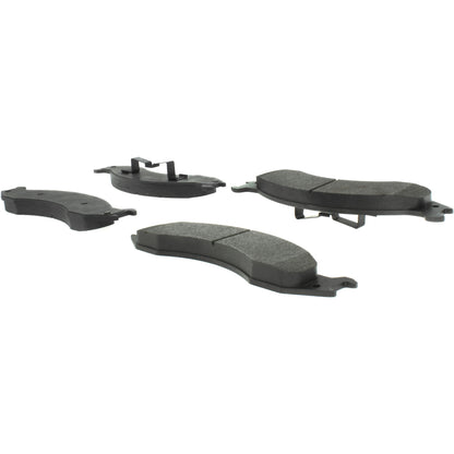 Centric Parts Disc Brake Pad Set Semi-Metallic with Shims for 1992-1994 Ford E-250 Econoline, E-350 Econoline, Club Wagon 102.05570
