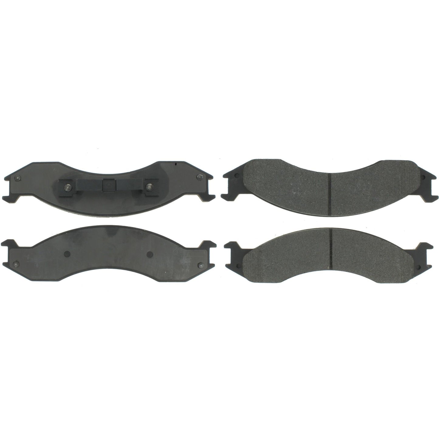 Centric Parts Disc Brake Pad Set Semi-Metallic with Shims for 1992-1994 Ford E-250 Econoline, E-350 Econoline, Club Wagon 102.05570