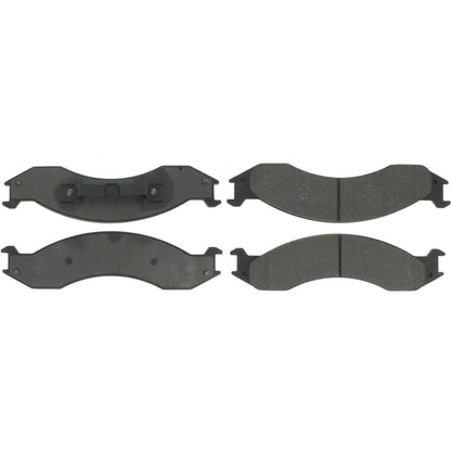Centric Parts Disc Brake Pad Set Semi-Metallic with Shims for 1992-1994 Ford E-250 Econoline, E-350 Econoline, Club Wagon 102.05570