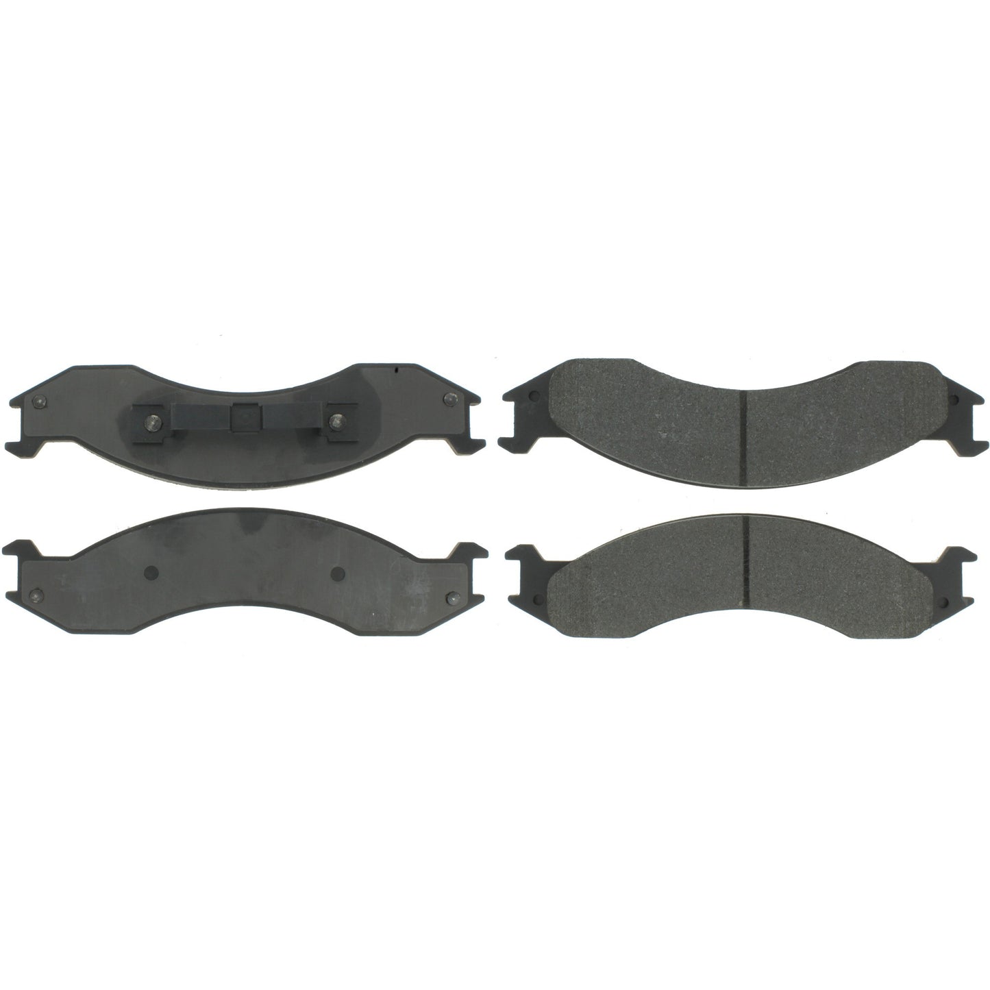 Centric Parts Disc Brake Pad Set Semi-Metallic with Shims for 1992-1994 Ford E-250 Econoline, E-350 Econoline, Club Wagon 102.05570
