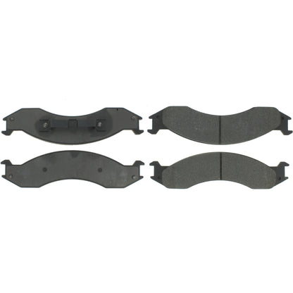 Centric Parts Disc Brake Pad Set Semi-Metallic with Shims for 1992-1994 Ford E-250 Econoline, E-350 Econoline, Club Wagon 102.05570