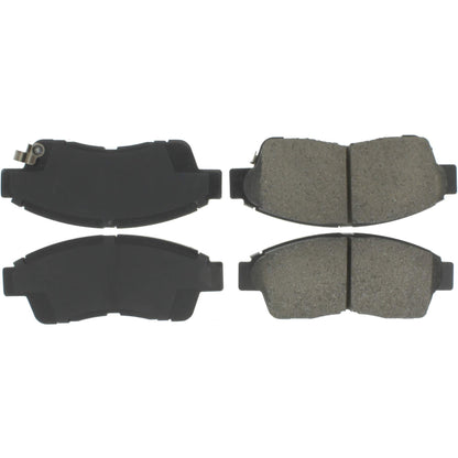 Centric Parts Disc Brake Pad Set Semi-Metallic with Shims for 1997-2001 Toyota Camry, Celica, Corolla, RAV4 102.05620