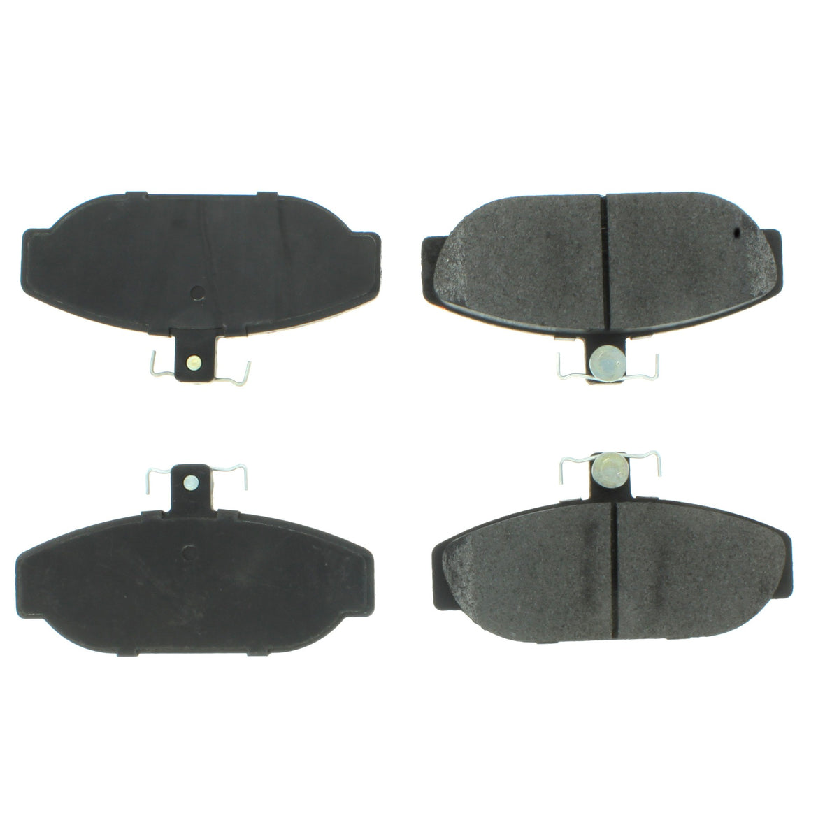 Centric Parts Disc Brake Pad Set Semi-Metallic with Shims for Volvo 740 1991-1985 745 1985 760 1990-1983 780 1990-1987 102.05650