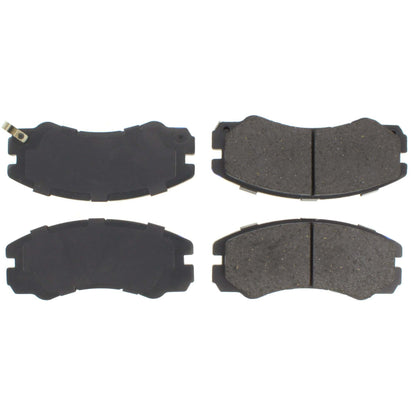 Centric Parts Disc Brake Pad Set Semi-Metallic with Shims for 1996-1999 Acura SLX 102.05790