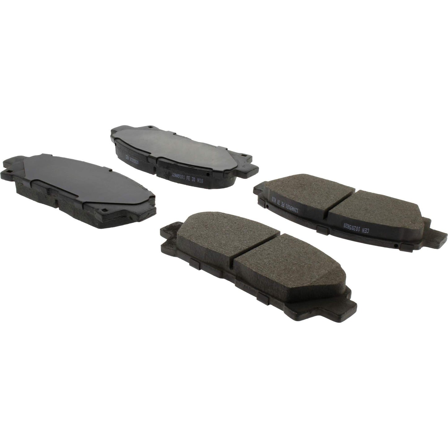 Centric Parts Disc Brake Pad Set Semi-Metallic with Shims for 1992-1995 Toyota MR2 102.05820