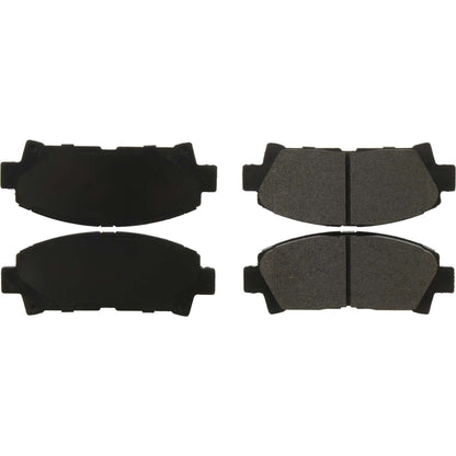Centric Parts Disc Brake Pad Set Semi-Metallic with Shims for 1992-1995 Toyota MR2 102.05820
