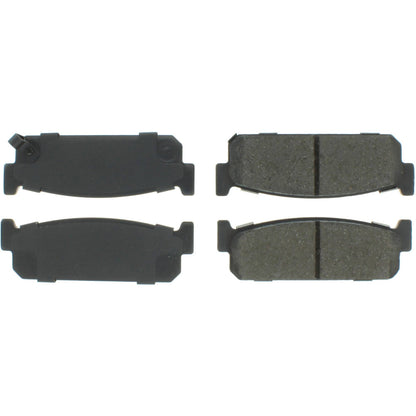 Centric Parts Disc Brake Pad Set Semi-Metallic with Shims for 1993-1997 Infiniti J30, 2003-2004 Infiniti M45, 1994-2006 Infiniti Q45 102.05880