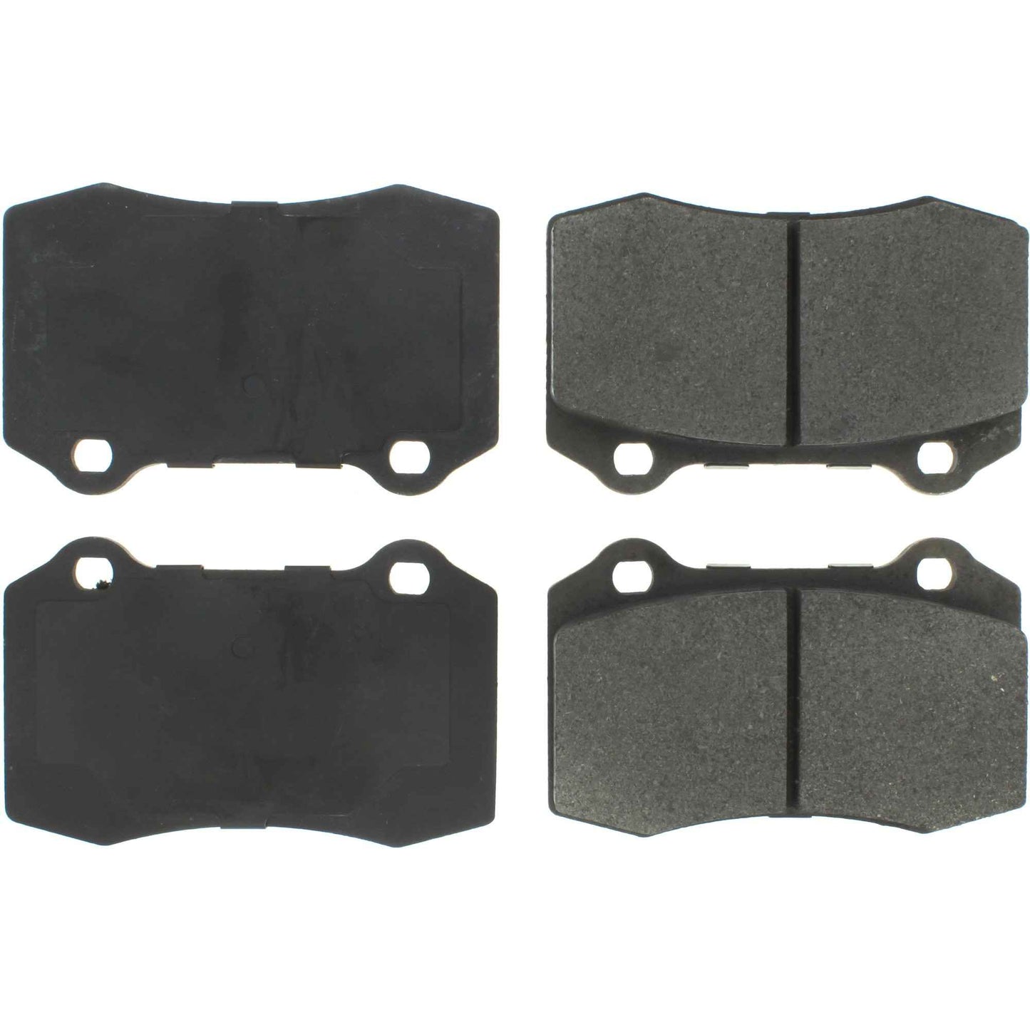 Centric Parts Disc Brake Pad Set Semi-Metallic with Shims for Dodge Viper 1992-2002 Ferrari 360 2000-2004 F430 2006 Ford Mustang 1994-2001 102.05920