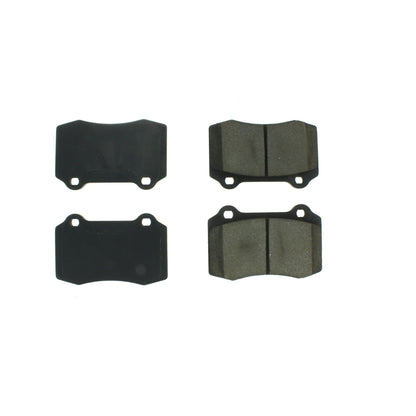 Centric Parts Disc Brake Pad Set Semi-Metallic with Shims for 2000-2007 Aston Martin DB7, Jaguar S-Type, Volvo S60 102.05921