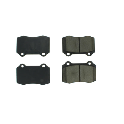 Centric Parts Disc Brake Pad Set Semi-Metallic with Shims for 2000-2007 Aston Martin DB7, Jaguar S-Type, Volvo S60 102.05921