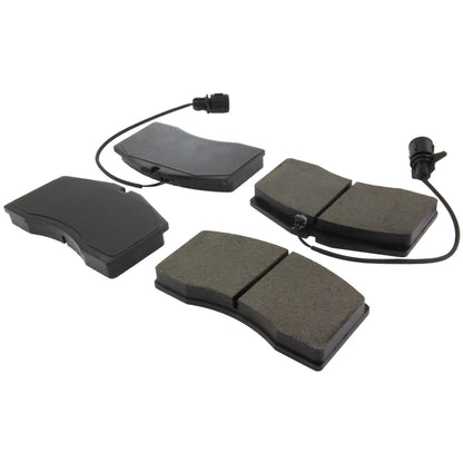 Centric Parts Disc Brake Pad Set Semi-Metallic with Shims for 2001-2003 Audi S8 102.05941
