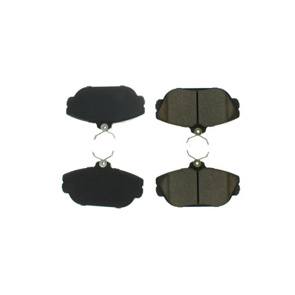 Centric Parts Disc Brake Pad Set Semi-Metallic with Shims for Ford Sable 2001-1994 Taurus 2000-1994 Windstar 1998-1995 Lincoln Continental 1994-1993 Mercury Sable 2000-1994 102.06010