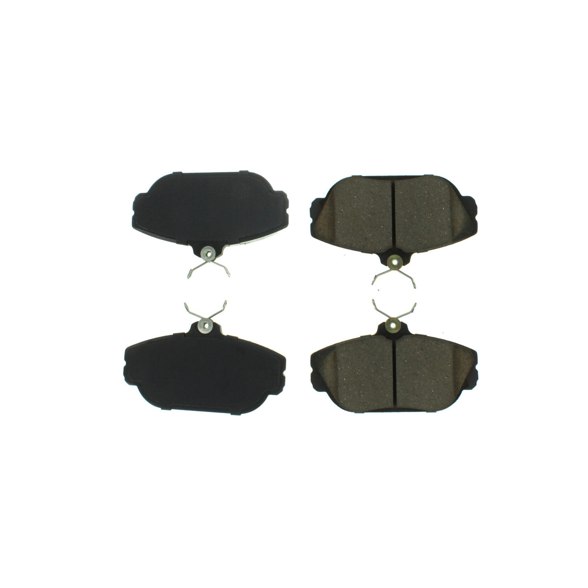 Centric Parts Disc Brake Pad Set Semi-Metallic with Shims for Ford Sable 2001-1994 Taurus 2000-1994 Windstar 1998-1995 Lincoln Continental 1994-1993 Mercury Sable 2000-1994 102.06010