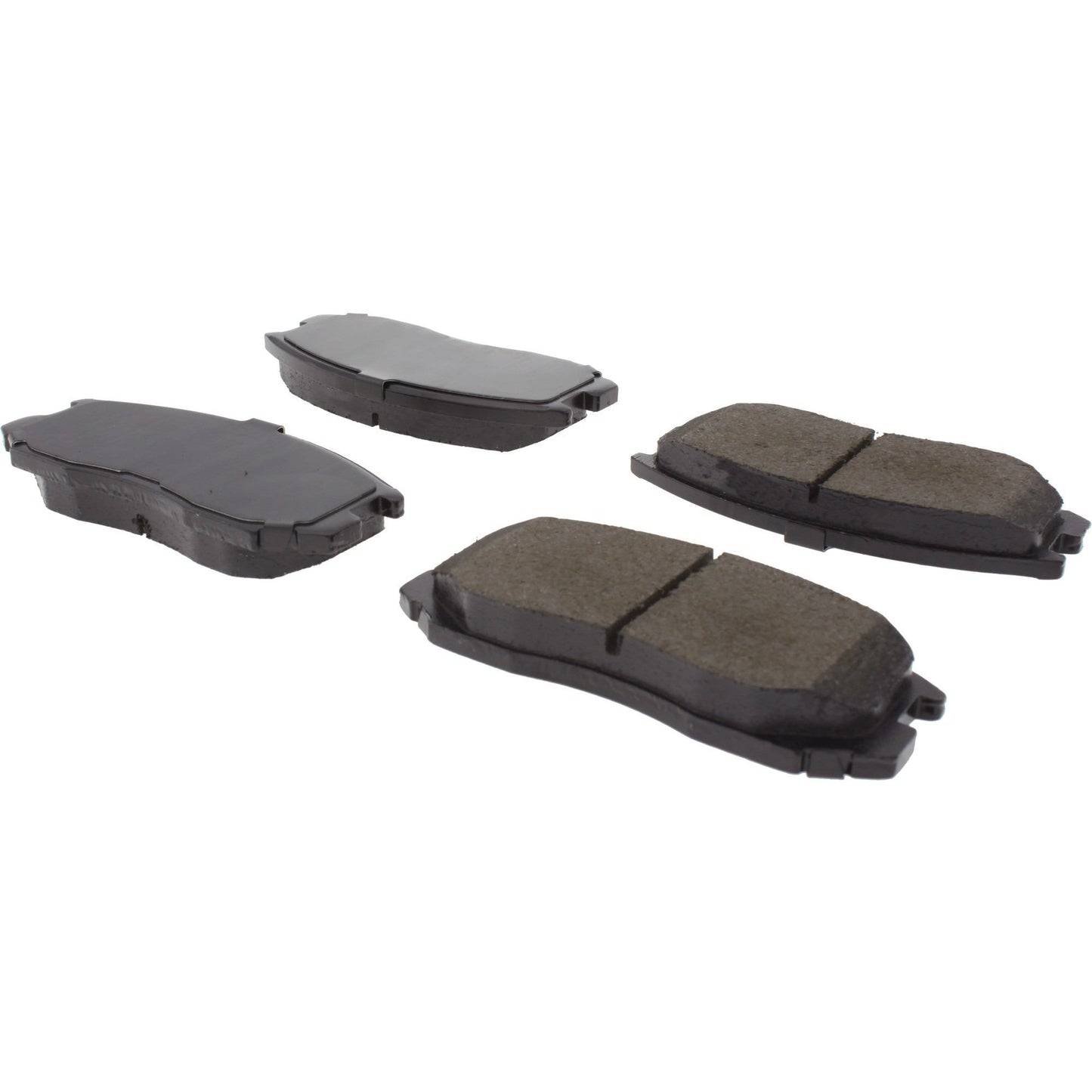 Centric Parts Disc Brake Pad Set Semi-Metallic with Shims for 1991-2000 Dodge Colt Eagle Summit Vista Mitsubishi Mirage Plymouth Colt 102.06020