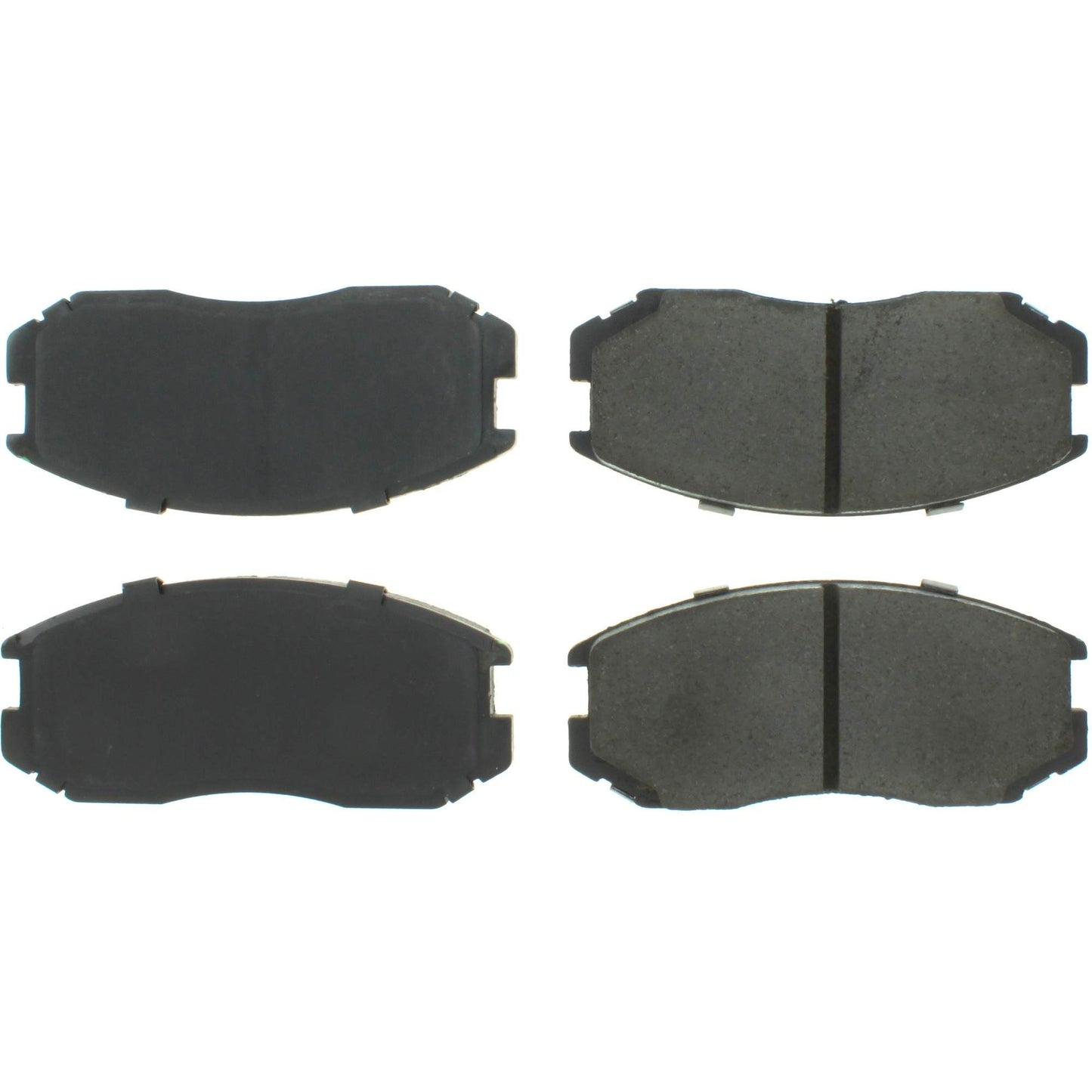 Centric Parts Disc Brake Pad Set Semi-Metallic with Shims for 1991-2000 Dodge Colt Eagle Summit Vista Mitsubishi Mirage Plymouth Colt 102.06020
