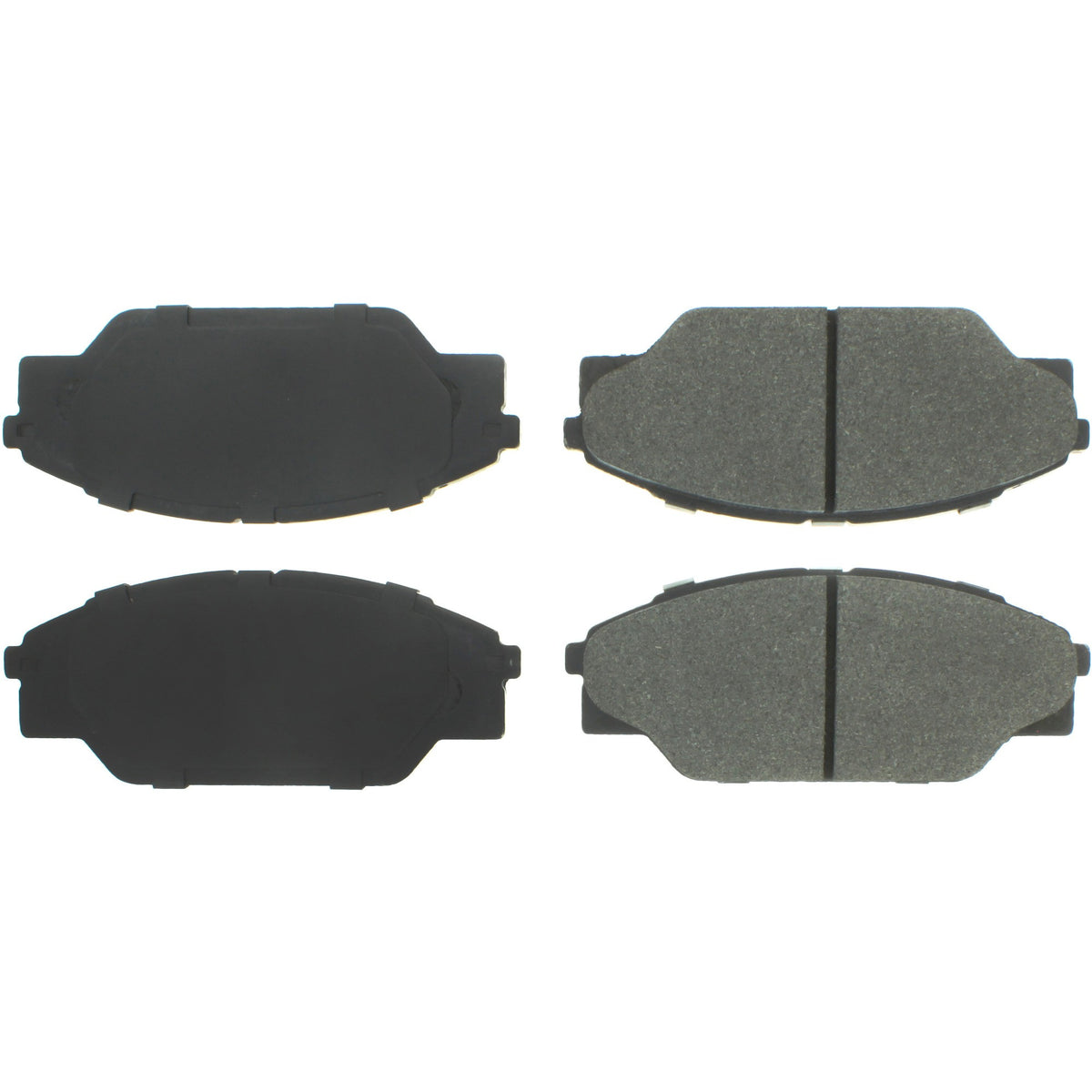Centric Parts Disc Brake Pad Set Semi-Metallic with Shims for 1993-1998 Toyota T100 102.06050