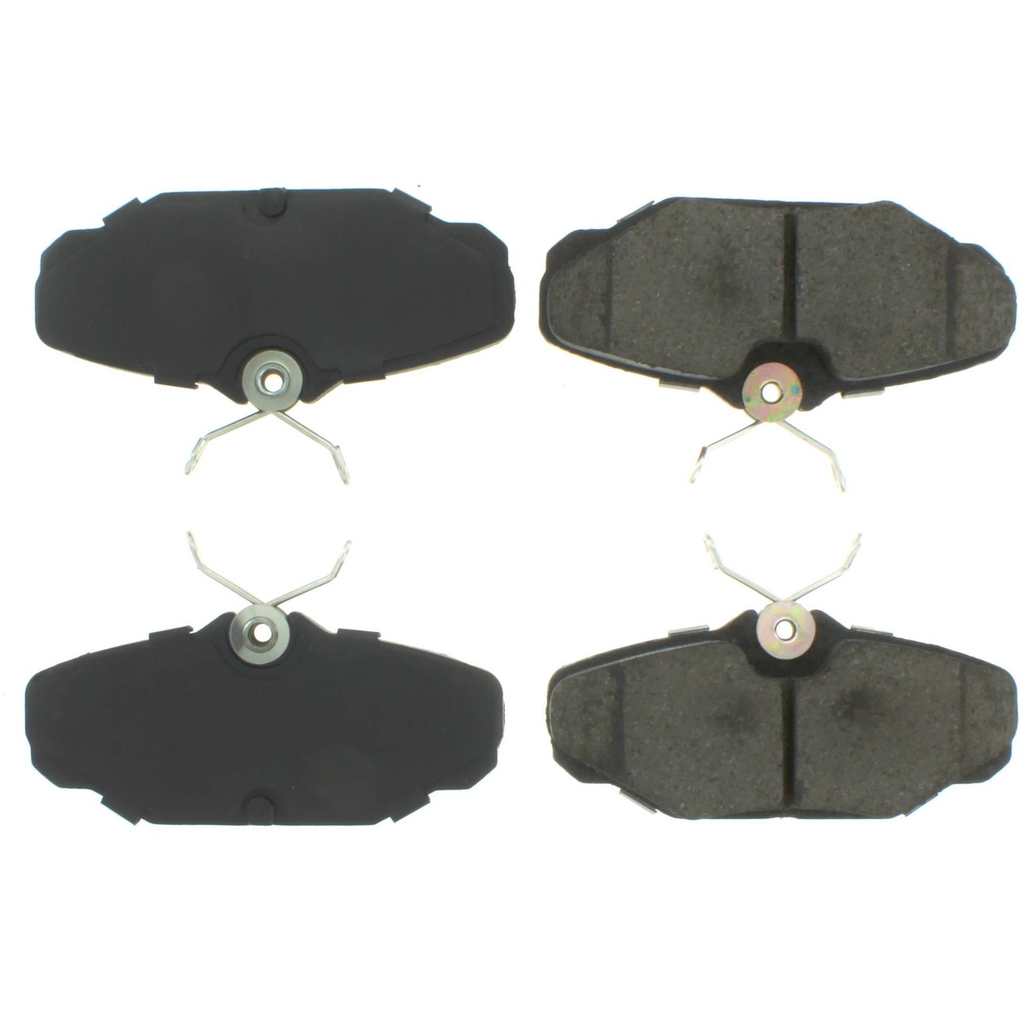 Centric Parts Disc Brake Pad Set Semi-Metallic with Shims for 1993-2007 Ford Taurus, 1993-2002 Lincoln Continental, 1993-2005 Mercury Sable 102.06100