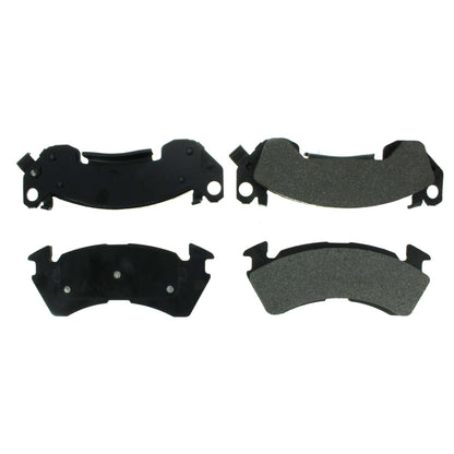 Centric Parts Disc Brake Pad Set Semi-Metallic with Shims for 1992-1996 Buick Commercial Chassis Roadmaster Chevrolet Caprice Impala 102.06140