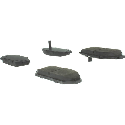 Centric Parts Disc Brake Pad Set Semi-Metallic with Shims for 1993-2001 Acura Integra Honda Civic 102.06170