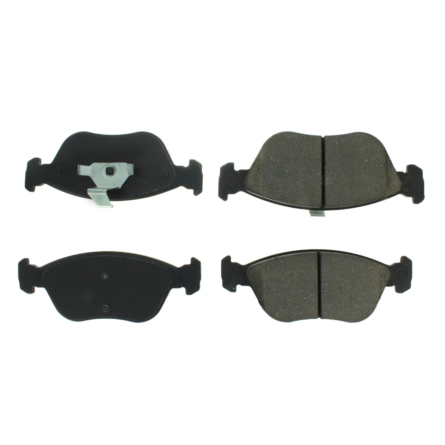 Centric Parts Disc Brake Pad Set Semi-Metallic with Shims for 1993-1997 Volvo 850 2004-1998 C70 2000-1998 S70 2000-1998 V70 102.06180