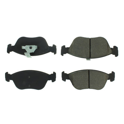 Centric Parts Disc Brake Pad Set Semi-Metallic with Shims for 1993-1997 Volvo 850 2004-1998 C70 2000-1998 S70 2000-1998 V70 102.06180