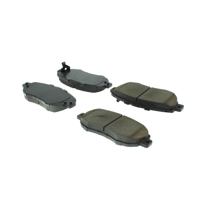 Centric Parts Disc Brake Pad Set Semi-Metallic with Shims for Lexus GS300/GS400/GS430/IS300/SC430 and Toyota Supra 1998-1993 102.06190