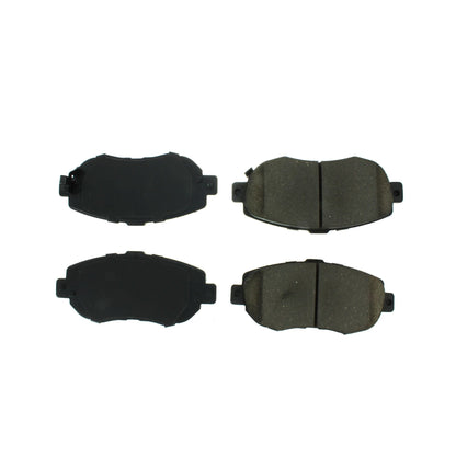 Centric Parts Disc Brake Pad Set Semi-Metallic with Shims for Lexus GS300/GS400/GS430/IS300/SC430 and Toyota Supra 1998-1993 102.06190