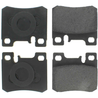 Centric Parts Disc Brake Pad Set Semi-Metallic with Shims for 1993-1987 Mercedes-Benz 190E 1993-1986 300E 1995-1994 C220 1995-1994 C280 102.06200