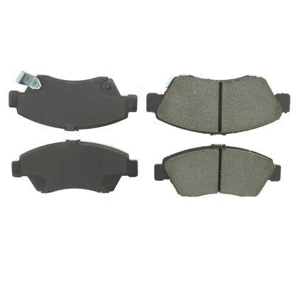 Centric Parts Disc Brake Pad Set C-Tek Semi-Metallic with Shims for 2002-2006 Acura RSX 102.06210