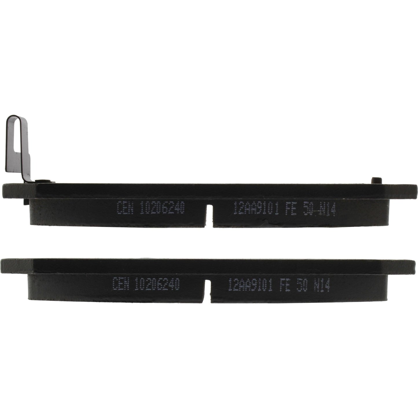 Centric Parts Disc Brake Pad Set Semi-Metallic with Shims for 1987-1988 Mitsubishi Fuso FE 102.06240
