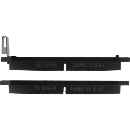 Centric Parts Disc Brake Pad Set Semi-Metallic with Shims for 1987-1988 Mitsubishi Fuso FE 102.06240