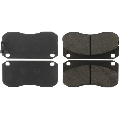 Centric Parts Disc Brake Pad Set Semi-Metallic with Shims for 1987-1988 Mitsubishi Fuso FE 102.06240