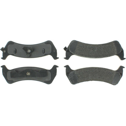 Centric Parts Disc Brake Pad Set Semi-Metallic with Shims for 2001-2003 Ford Explorer Sport, 2003-2005 Explorer Sport Trac, 1994 Jeep Grand Cherokee, 1993 Grand Wagoneer 102.06250
