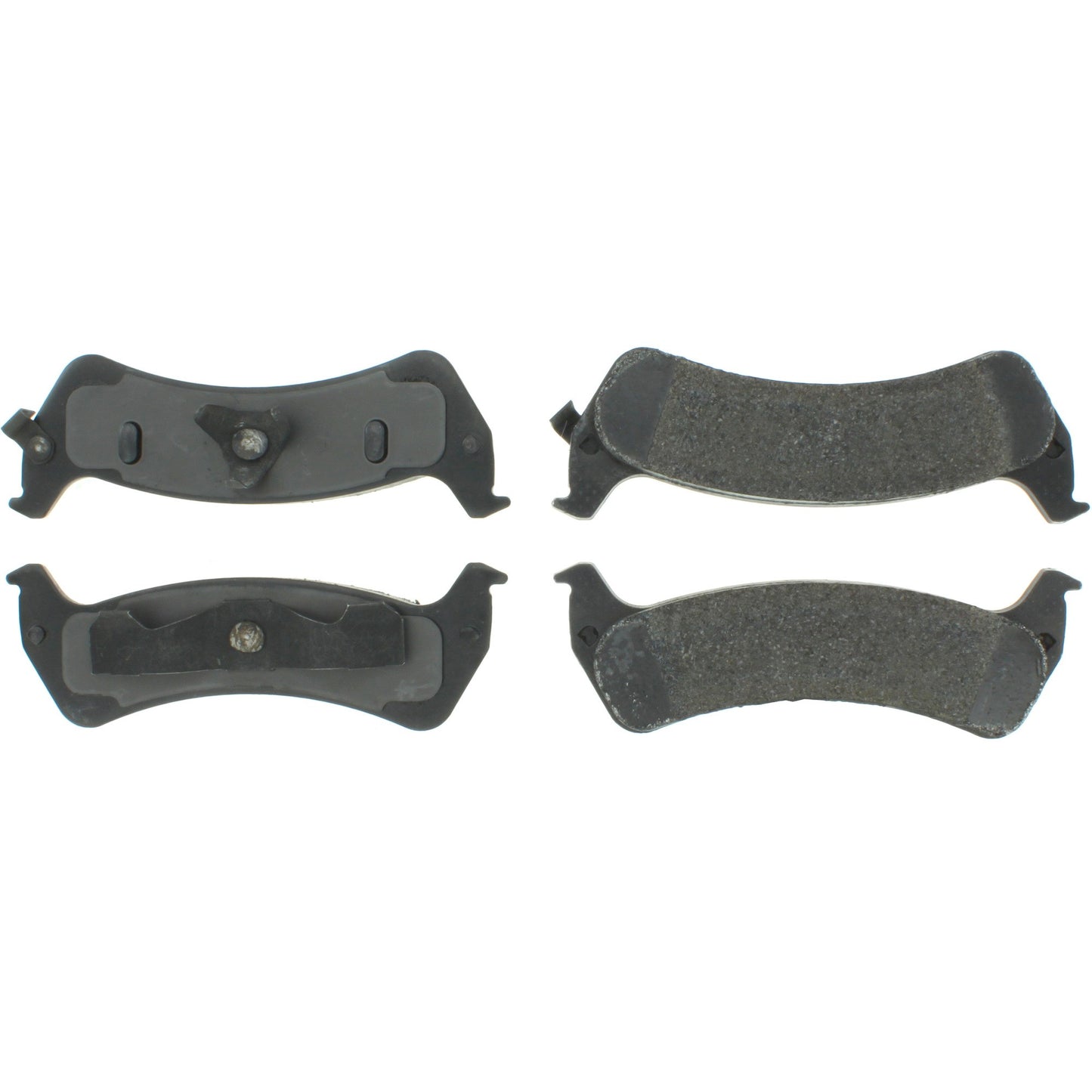 Centric Parts Disc Brake Pad Set Semi-Metallic with Shims for 2001-2003 Ford Explorer Sport, 2003-2005 Explorer Sport Trac, 1994 Jeep Grand Cherokee, 1993 Grand Wagoneer 102.06250