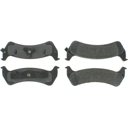 Centric Parts Disc Brake Pad Set Semi-Metallic with Shims for 2001-2003 Ford Explorer Sport, 2003-2005 Explorer Sport Trac, 1994 Jeep Grand Cherokee, 1993 Grand Wagoneer 102.06250