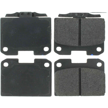 Centric Parts Disc Brake Pad Set Semi-Metallic with Shims for 1995-1996 Dodge Stealth, 1993-1999 Mitsubishi 3000GT 102.06310