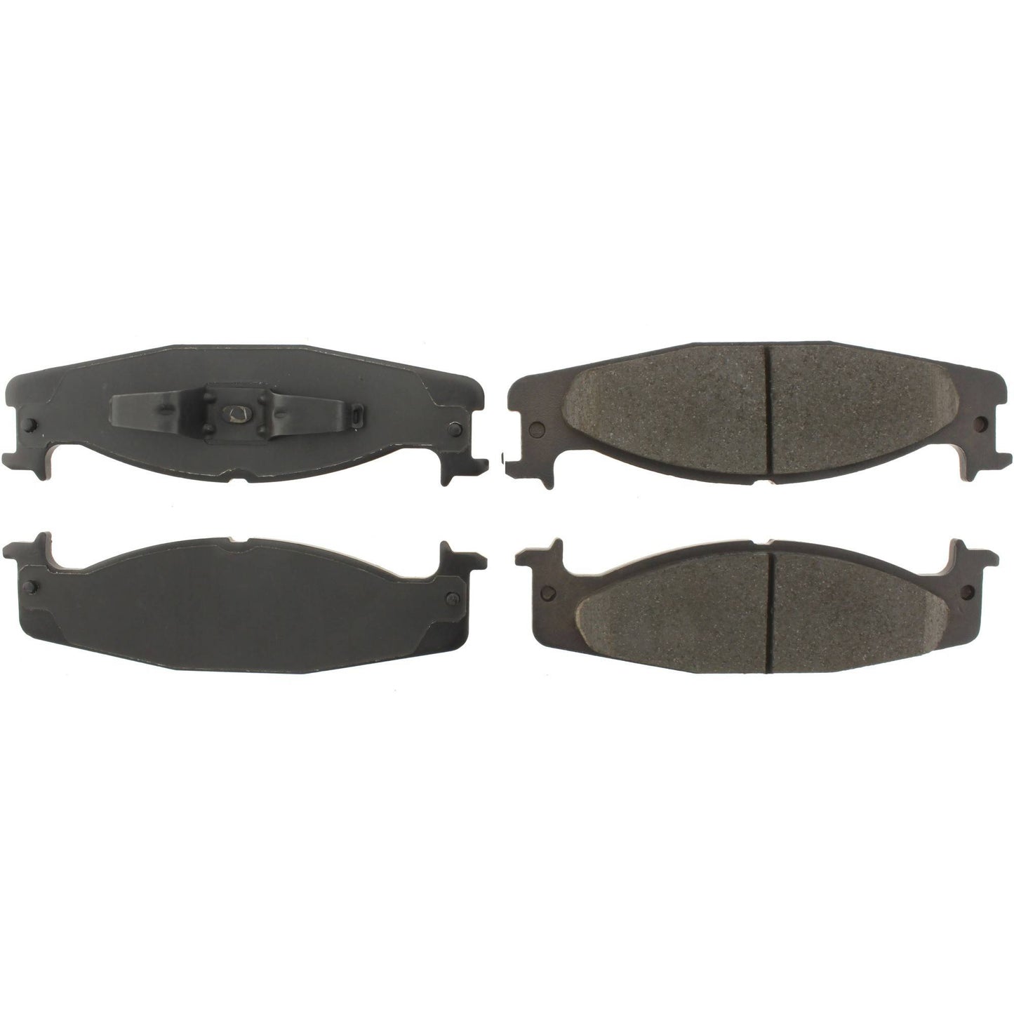 Centric Parts Disc Brake Pad Set Semi-Metallic with Shims for 1994-2003 Ford Bronco E-150 F-150 102.06320