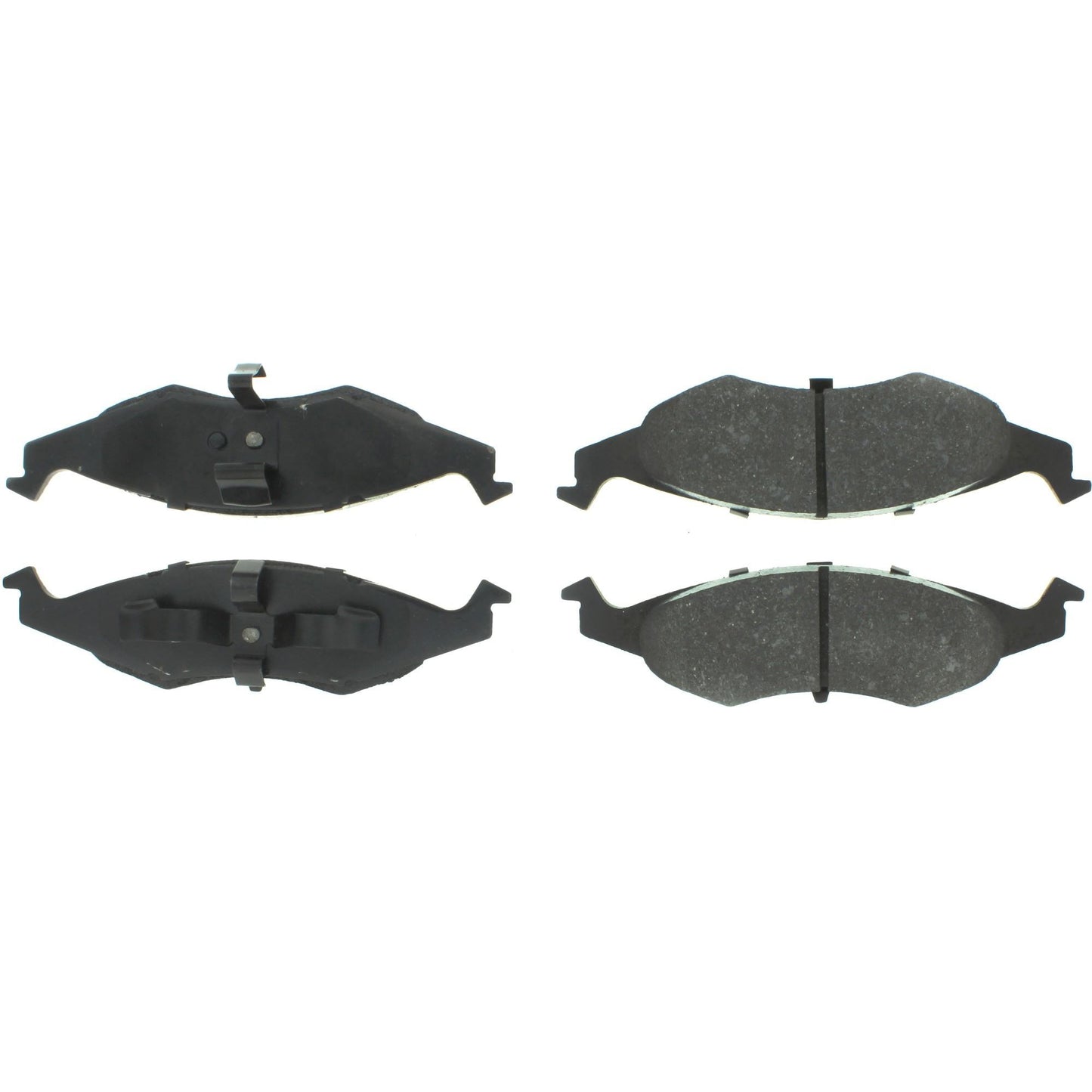 Centric Parts Disc Brake Pad Set Semi-Metallic with Shims for 1995-1996 Dodge Neon Plymouth Neon 102.06330