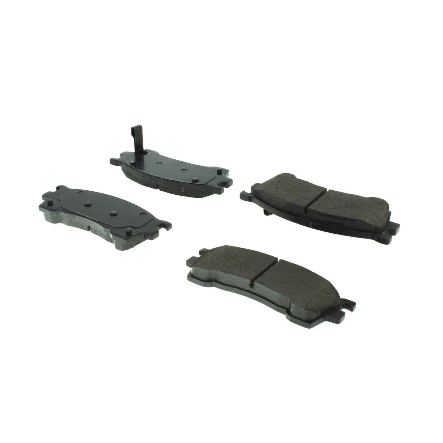 Centric Parts Disc Brake Pad Set Semi-Metallic with Shims for Ford Probe 1993-1997 Mazda 626 1993-2002 MX-6 1993-1997 Protege 1999-2003 Protege5 2002-2003 102.06370