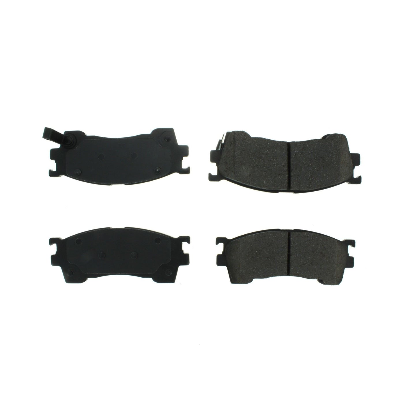 Centric Parts Disc Brake Pad Set Semi-Metallic with Shims for Ford Probe 1993-1997 Mazda 626 1993-2002 MX-6 1993-1997 Protege 1999-2003 Protege5 2002-2003 102.06370