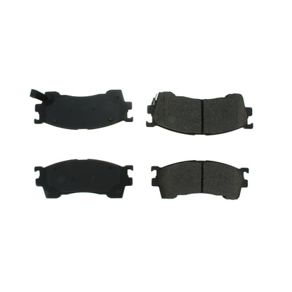Centric Parts Disc Brake Pad Set Semi-Metallic with Shims for Ford Probe 1993-1997 Mazda 626 1993-2002 MX-6 1993-1997 Protege 1999-2003 Protege5 2002-2003 102.06370