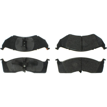 Centric Parts Disc Brake Pad Set Semi-Metallic with Shims for Chrysler Neon 2000-2002 Dodge Neon 1995-2005 Plymouth Neon 1995-2001 102.06420