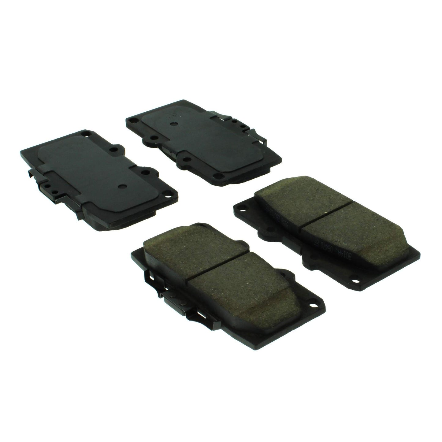 Centric Parts Disc Brake Pad Set Semi-Metallic with Shims for 1989-1996 Nissan 300ZX 102.06470
