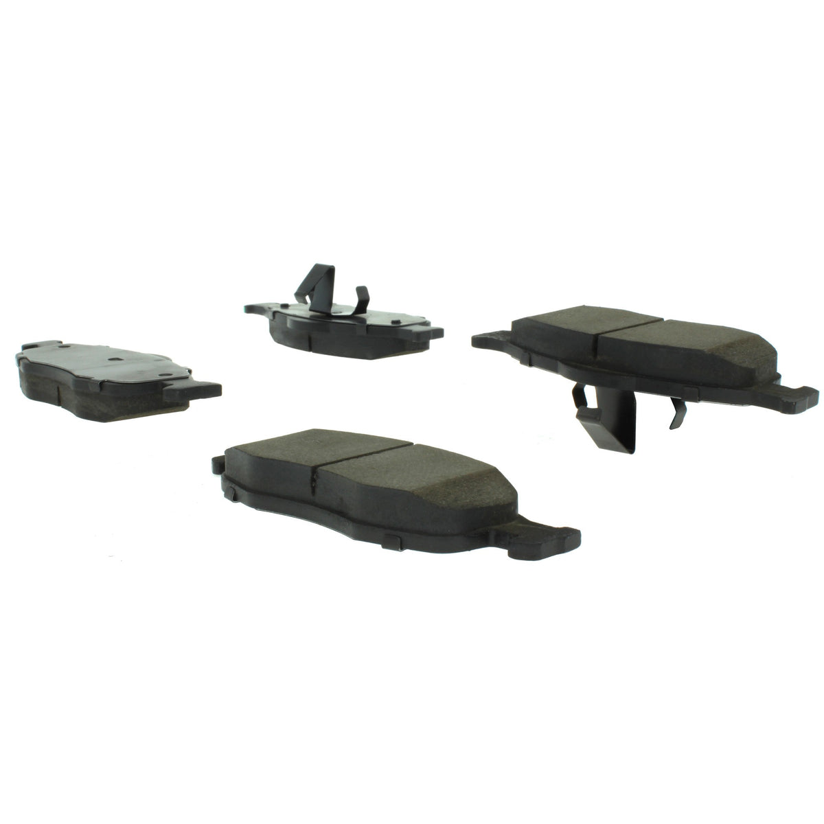 Centric Parts Disc Brake Pad Set Semi-Metallic Brake Pads with Shims for 1995-2000 Ford Contour Mystique 2002-1999 Mercury Cougar 102.06480