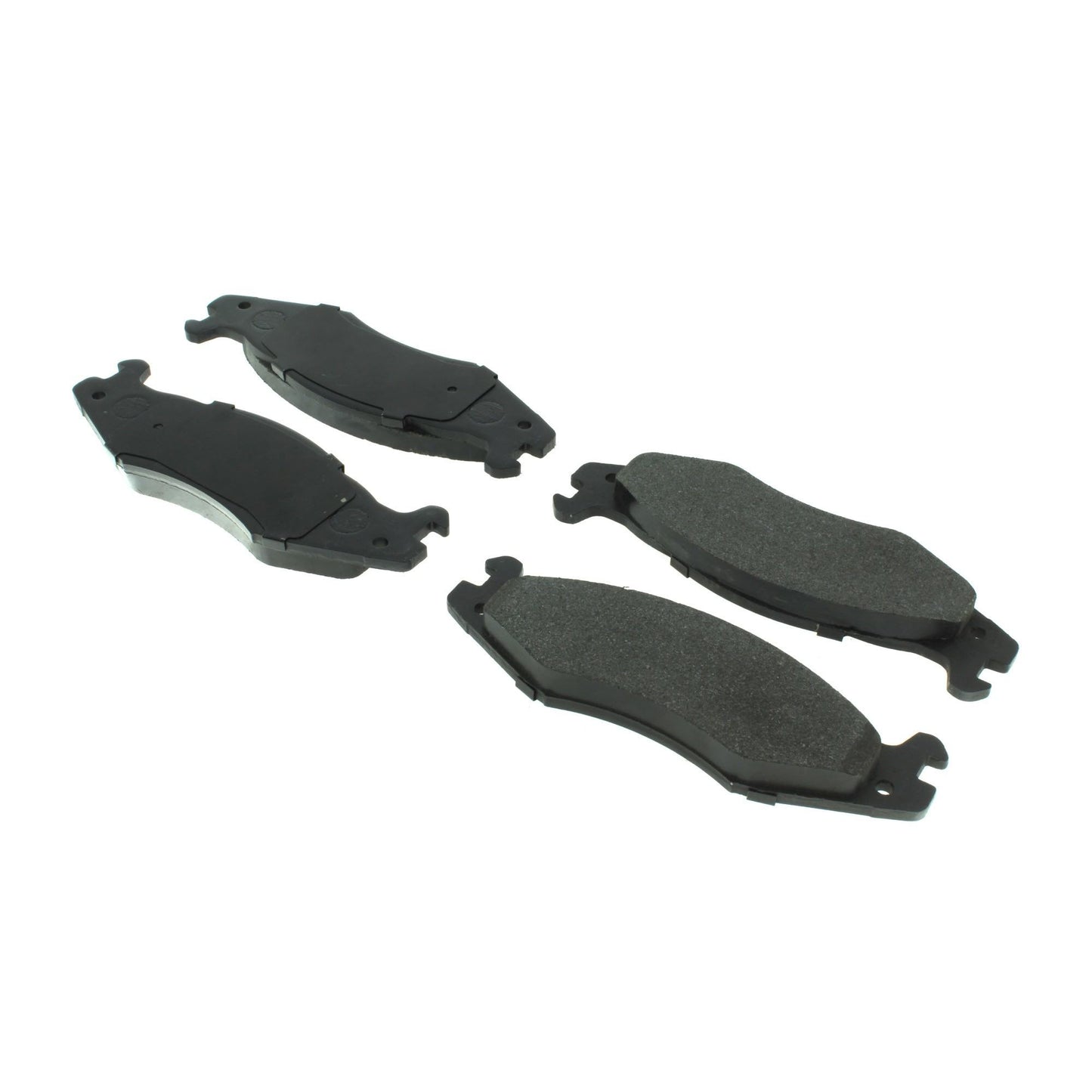 Centric Parts Disc Brake Pad Set Semi-Metallic with Shims for AM General Hummer 2001-1992, Hummer H1 2004-2002, H1 2006 102.06510