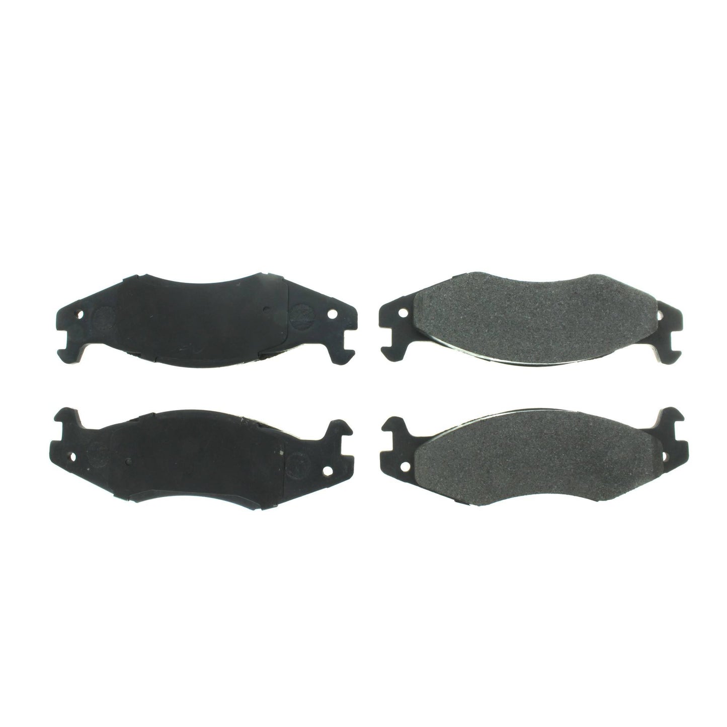 Centric Parts Disc Brake Pad Set Semi-Metallic with Shims for AM General Hummer 2001-1992, Hummer H1 2004-2002, H1 2006 102.06510
