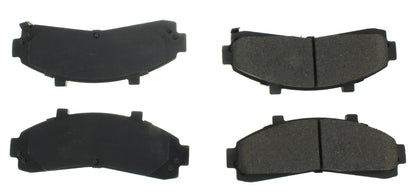 Centric Parts Disc Brake Pad Set Semi-Metallic with Shims for Ford Explorer 2001-1995 102.06520