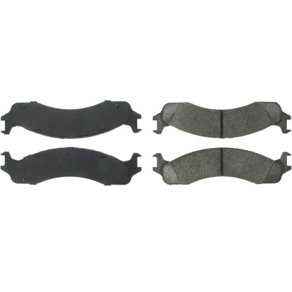 Centric Parts Disc Brake Pad Set Semi-Metallic with Shims for 2000-2007 Ford E-Series 102.06550