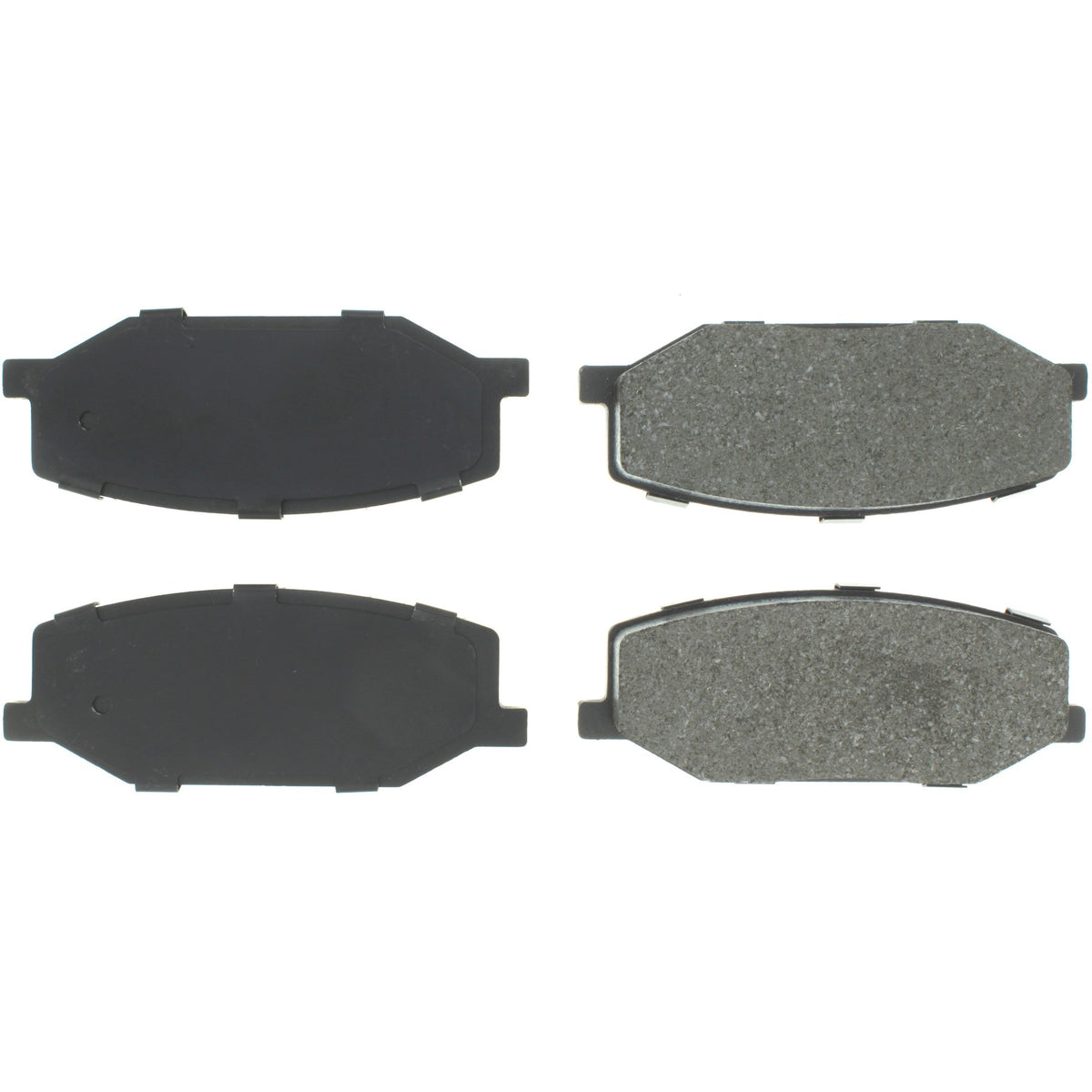 Centric Parts Disc Brake Pad Set Semi-Metallic with Shims for 1995-1994 Suzuki Samurai 102.06600