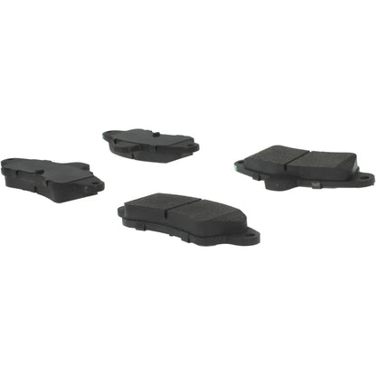Centric Parts Disc Brake Pad Set Semi-Metallic with Shims for 1995-2000 Ford Contour, Mystique & Mercury Cougar 102.06610